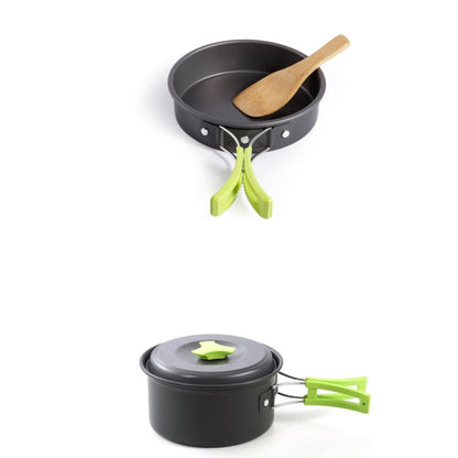 Rynx | Camping cookware Outdoor cookware set(Black)
