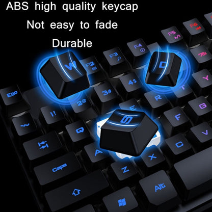 Rynx | X-L SWAB GX50 Computer Manipulator Feel Wired Keyboard + Macro Programming Mouse, Color: Black Mixed Light