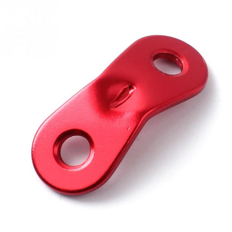 Rynx | 10 PCS Outdoor Camping Aluminum Alloy Cord Runners Rope Tensioners Tent Guy Line Rope Tensioners(Red)