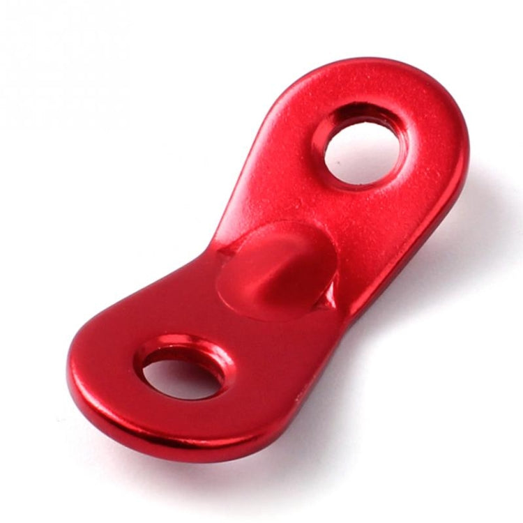 Rynx | 10 PCS Outdoor Camping Aluminum Alloy Cord Runners Rope Tensioners Tent Guy Line Rope Tensioners(Red)