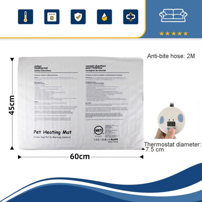 RYNX | Waterproof and scratch-resistant heating pad electric blanket, Size: 60x45cm, Specification: JP plug