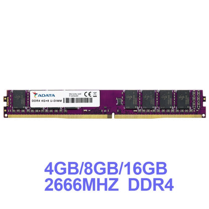 Rynx | ADATA DDR4 2666 Desktop Computer Memory Module, Memory Size: 16 GB