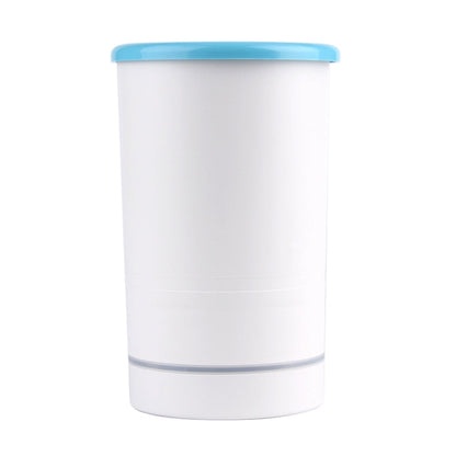 Pets Automatic Foot Washing Cup Cats Dogs Extremities Cleaning Artifact, Size:L 14-19cm(Blue White)