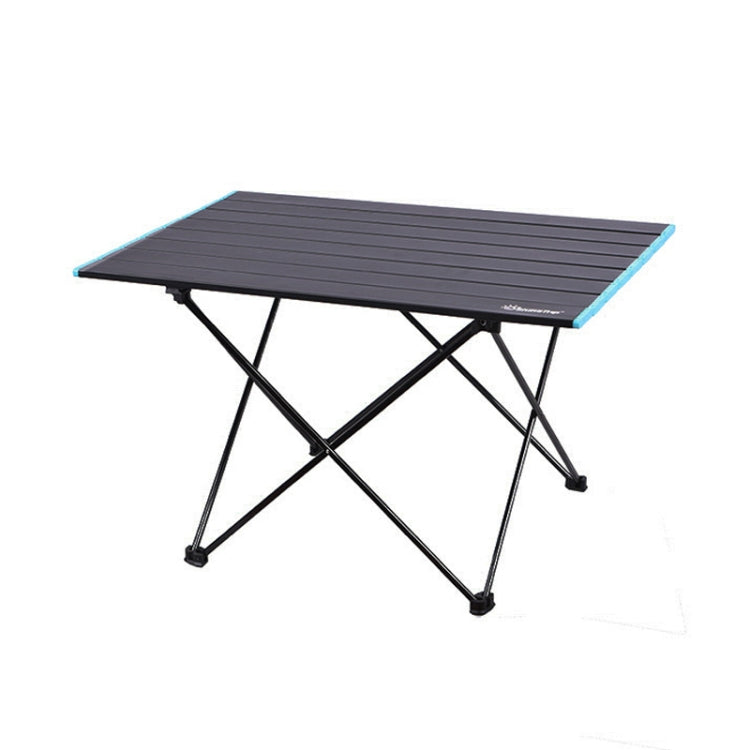 Rynx | Outdoor Aluminum Alloy Folding Table Camping Picnic Portable Folding Table Barbecue Table Stall Small Dining Table, Size:Large