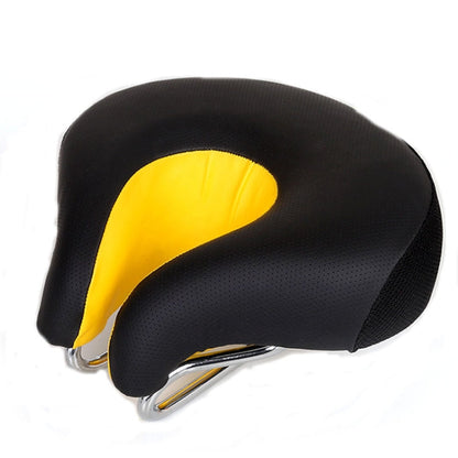 Rynx | Noseless Bicycle Saddle Mountain Bike Thickened  Soft Cushion(Yellow)