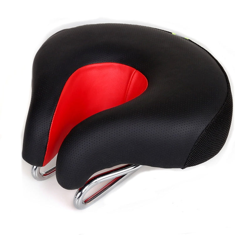 Rynx | Noseless Bicycle Saddle Mountain Bike Thickened  Soft Cushion(Red)