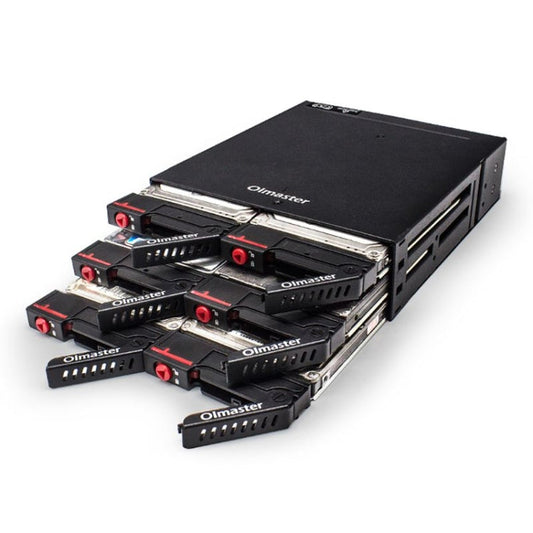 Rynx | OImaster MR-6601 Six-Bay-Optical-Drive-Hard-Disk-Box