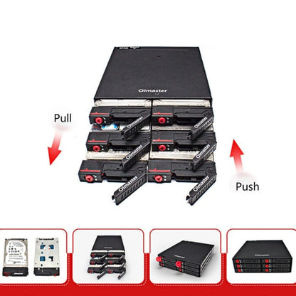 Rynx | OImaster MR-6601 Six-Bay-Optical-Drive-Hard-Disk-Box