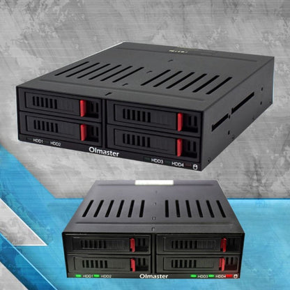 Rynx | OImaster HE-2006 Multi-Bay Case Built-in Hard Drive Box