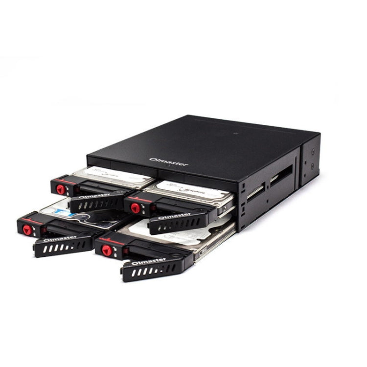 Rynx | OImaster MR-6401 Four-Bay Case Built-in Optical Drive Hard Drive Box
