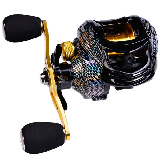 Rynx | PROBEROS Metal Drop Wheel 18+1 Axis Lure Fish Wheel, Style: DW132PR Right Hand