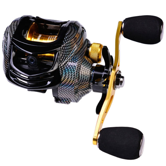 Rynx | PROBEROS Metal Drop Wheel 18+1 Axis Lure Fish Wheel, Style: DW132PL Left Hand