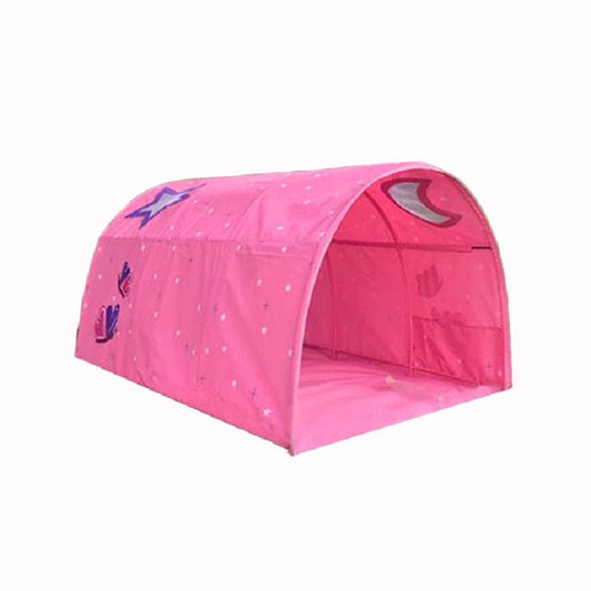 Rynx | Children Home Bed Crawl Tunnel Game House Tent, Style:Pink