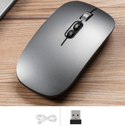 Rynx | M103 1600DPI 5 Buttons 2.4G Wireless Mouse Charge Ai Intelligent Voice Office Mouse, Supports 28 Languages (Grey)