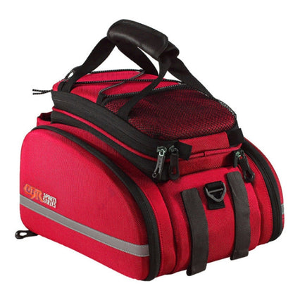 Rynx | CBR Bike Hard Shell Shelf Bag Travel Bag Bicycle Hard Shell Shoulder Bag(Red)