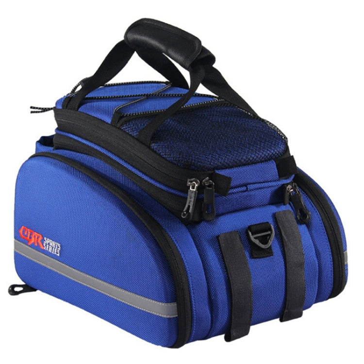 Rynx | CBR Bike Hard Shell Shelf Bag Travel Bag Bicycle Hard Shell Shoulder Bag(Blue)