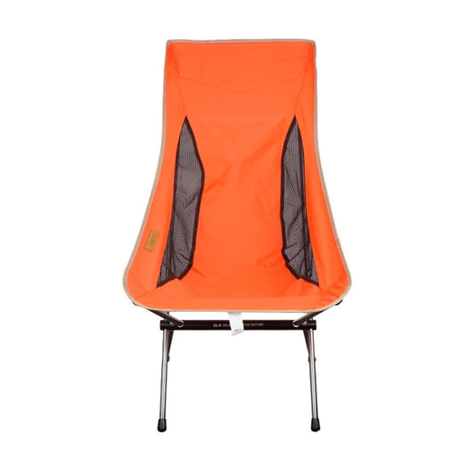 Rynx | CLS Outdoor Folding Chair Heightening Portable Camping Fishing Chair(Orange)