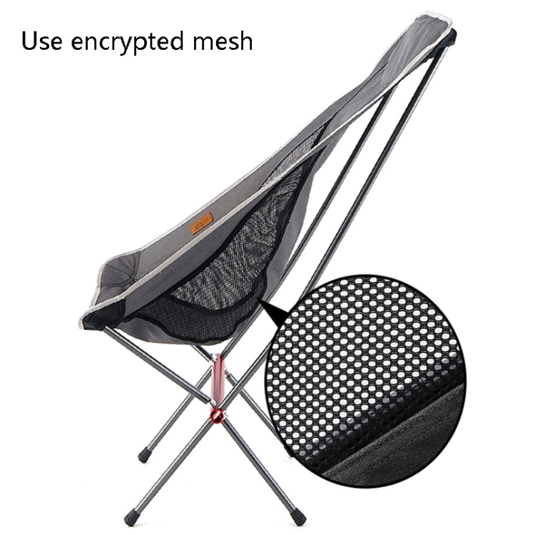 Rynx | CLS Outdoor Folding Chair Heightening Portable Camping Fishing Chair(Orange)