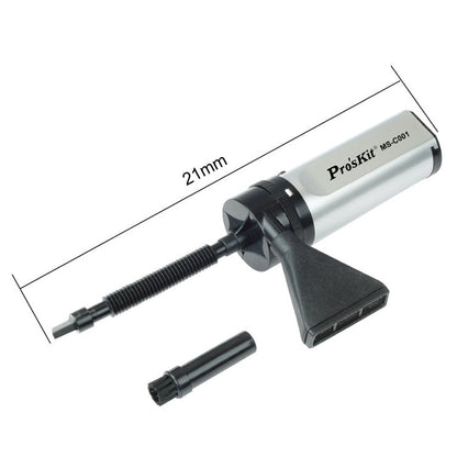 Rynx | ProsKit MS-C001 Mini Vacuum Mobile Computer Keyboard Dust Collector Cleaning Tool (Black)