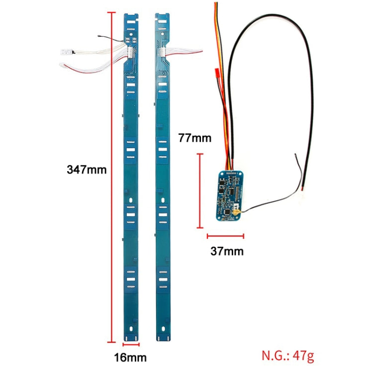 Rynx | Electric Scooter BMS Board + Side Strip Kit For Xiaomi Mijia M365 Pro