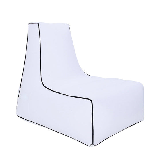 Rynx | BB1082 Inflatable Sofa Inflatable Bed Outdoor Folding Portable Air Sofa Size: 70 x 65 x 60cm(White)