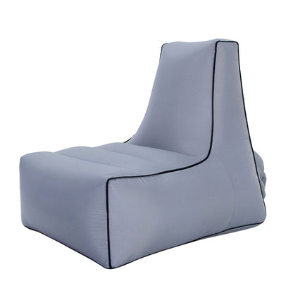 Rynx | BB1082 Inflatable Sofa Inflatable Bed Outdoor Folding Portable Air Sofa Size: 70 x 65 x 60cm(Gray)