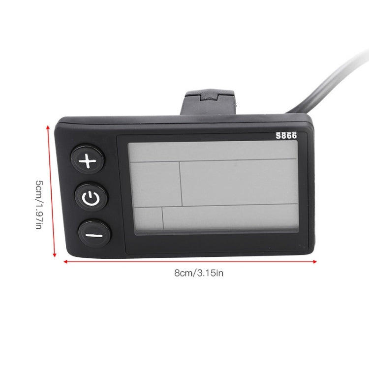 Rynx | 36V / 48V LCD Display Electric Bicycle Dashboard