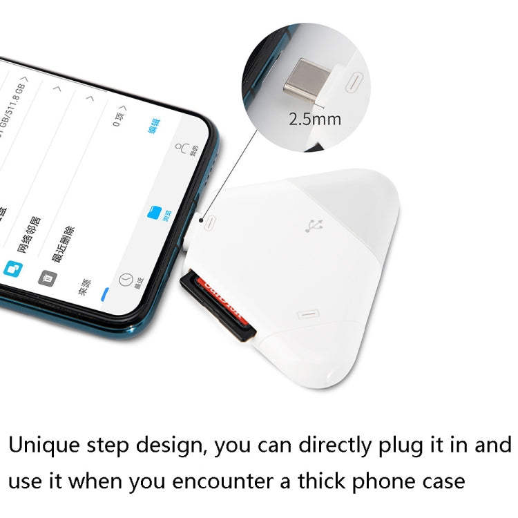 Rynx | LCOP 5 in 1 triangle phone computer card reader OTG card reader