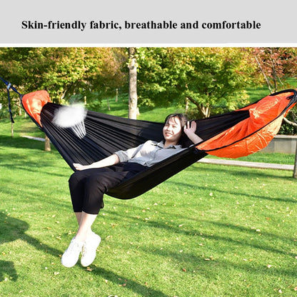Rynx | Strut Mosquito Net Hammock Diamond Sunshade Set Outdoor Camping Automatic Quick-Open Anti-Mosquito Hammock Canopy Set(Army Green)