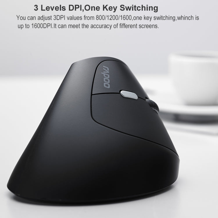 Rynx | Rapoo MV20 Ergonomic Wireless Silent Vertical Mouse (Silent Version)
