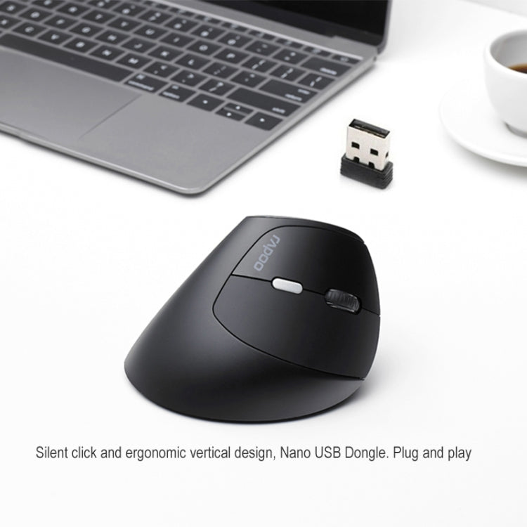 Rynx | Rapoo MV20 Ergonomic Wireless Silent Vertical Mouse (Silent Version)