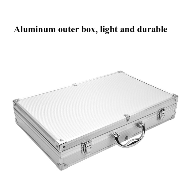 Rynx | 10 in 1 Barbecue Combination Tool Set Aluminum Box Stainless Steel Grill Set