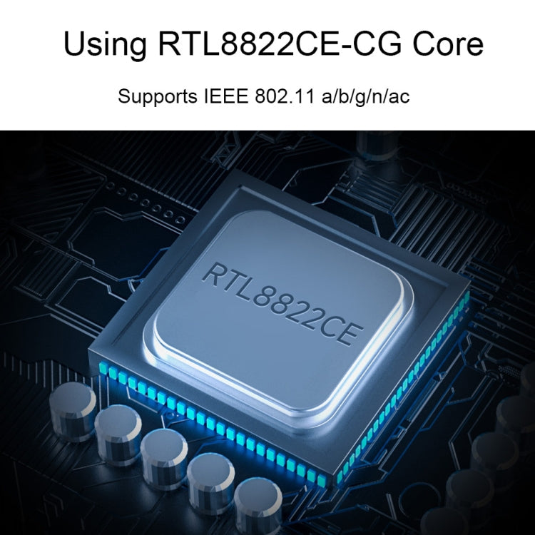 Rynx | Waveshare 24780 AW-CB375NF 2.4G/5GHz Dual-Band WiFi 5 Wireless NIC, RTL8822CE-CG Core, Supports BLE