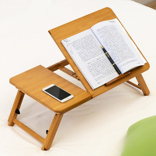 Rynx | 741ZDDNZ Bed Use Foldable Height Adjustable Laptop Table Dorm Desk, Specification: Medium 64cm