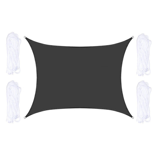 Rynx | Outdoor Garden Sunshade Sail Waterproof Anti-UV Canopy, Size: 2m x 2.5m(Black)