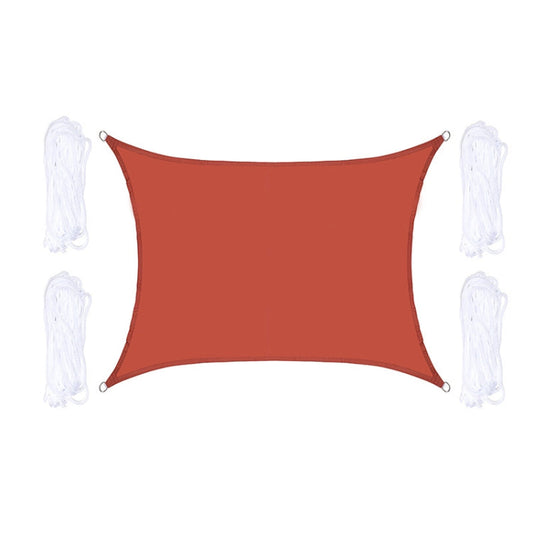 Rynx | Outdoor Garden Sunshade Sail Waterproof Anti-UV Canopy, Size: 2m x 2.5m(Red)