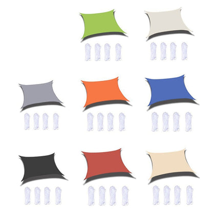 Rynx | Outdoor Garden Sunshade Sail Waterproof Anti-UV Canopy, Size: 3m x 5m(Beige)