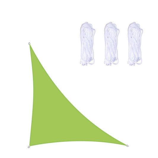 Rynx | Triangle Outdoor Garden Sunshade Sail Waterproof Anti-UV Canopy, Size: 3m x 3m x 4.3m(Green)