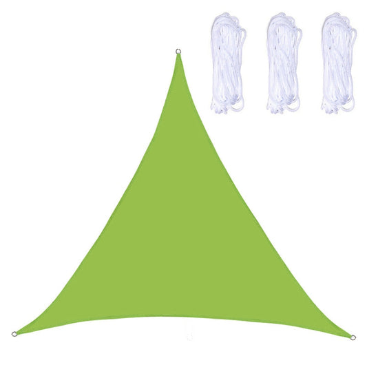 Rynx | Triangle Outdoor Garden Sunshade Sail Waterproof Anti-UV Canopy, Size: 4.5m x 4.5m x 4.5m(Green)