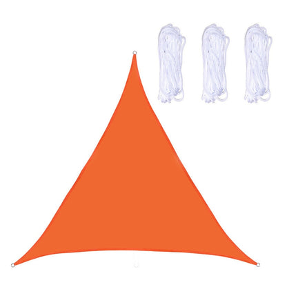 Rynx | Triangle Outdoor Garden Sunshade Sail Waterproof Anti-UV Canopy, Size: 4.5m x 4.5m x 4.5m(Orange)