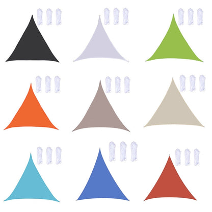 Rynx | Triangle Outdoor Garden Sunshade Sail Waterproof Anti-UV Canopy, Size: 4.5m x 4.5m x 4.5m(Beige)