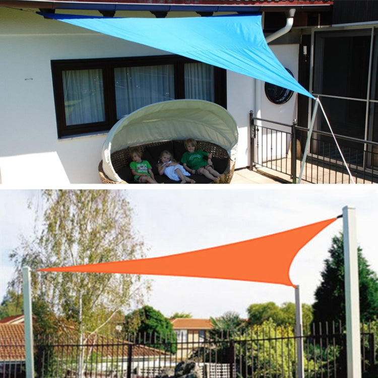 Rynx | Triangle Outdoor Garden Sunshade Sail Waterproof Anti-UV Canopy, Size: 6m x 6m x 6m(Royal Blue)