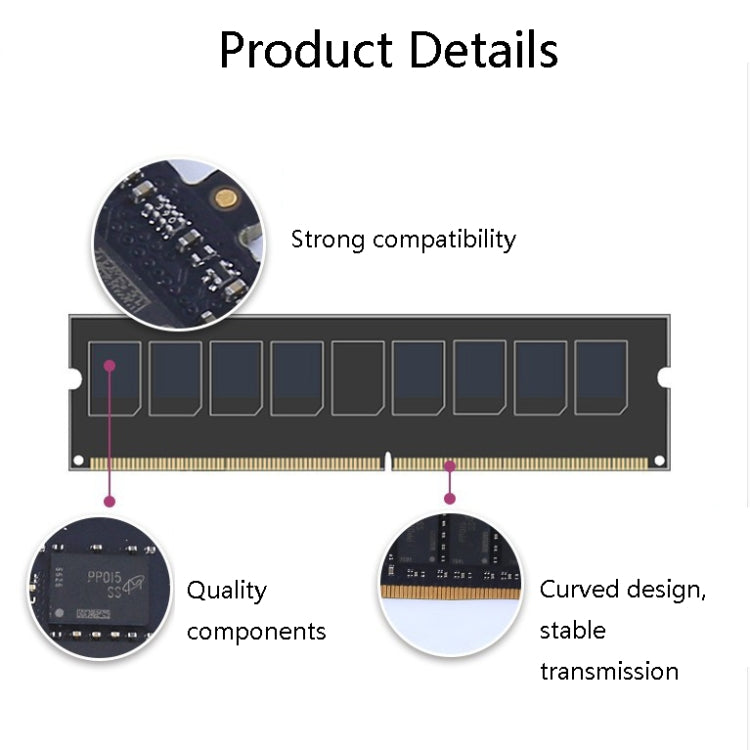Rynx | JingHai DDR4 4G Low Voltage Version 1.2V Desktop RAM (2666MHz)