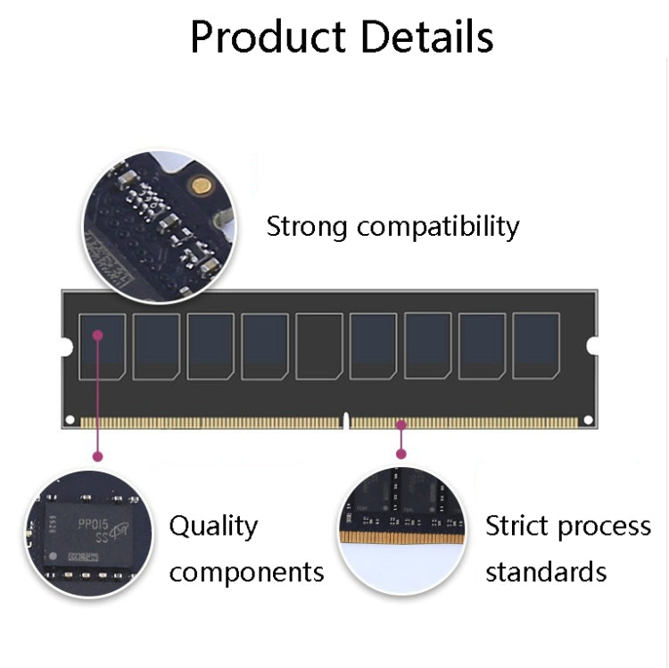 Rynx | JingHai PC4 DDR4 16G single strip desktop memory (2400MHz)