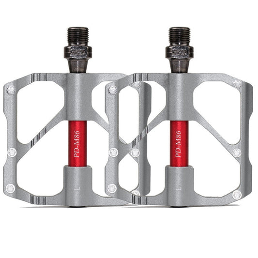 Rynx | 1 Pair PROMEND Mountain Bike Road Bike Bicycle Aluminum Pedals(PD-M86 Titanium)