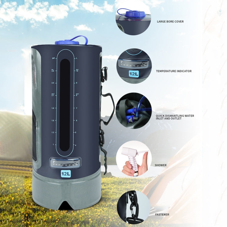 Rynx | AFISHTOUR FW2078 12L Outdoor Bath Water Storage Bag Portable Camping Bath Bag, Colour: Spherical Air Pump