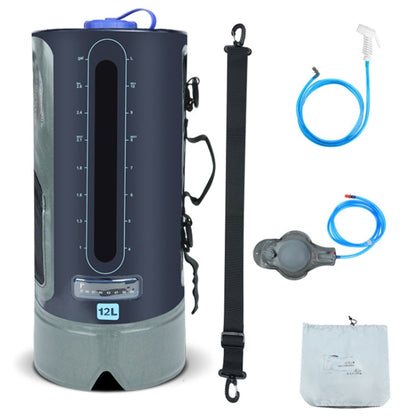 Rynx | AFISHTOUR FW2078 12L Outdoor Bath Water Storage Bag Portable Camping Bath Bag, Colour: Spherical Air Pump