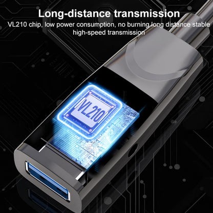 Rynx | D.Y.TECH USB 3.0 Male To Female Extension Cable Double Shielded Chip Data Cable, Length: 15m