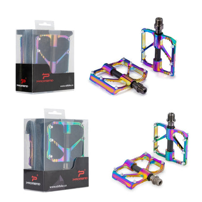 Rynx | 1 Pair PROMEND Three Peilin Bearing Aluminum Alloy CNC Bicycle Colorful Pedal PD-M86CY