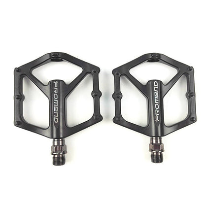 Rynx | 1 Pair PROMEND PD-M46 Bicycle Pedal Aluminum Alloy CNC Bearing Palin Pedal(Black)